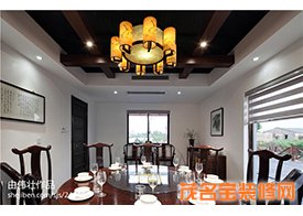 110平中式二居吊燈裝修效